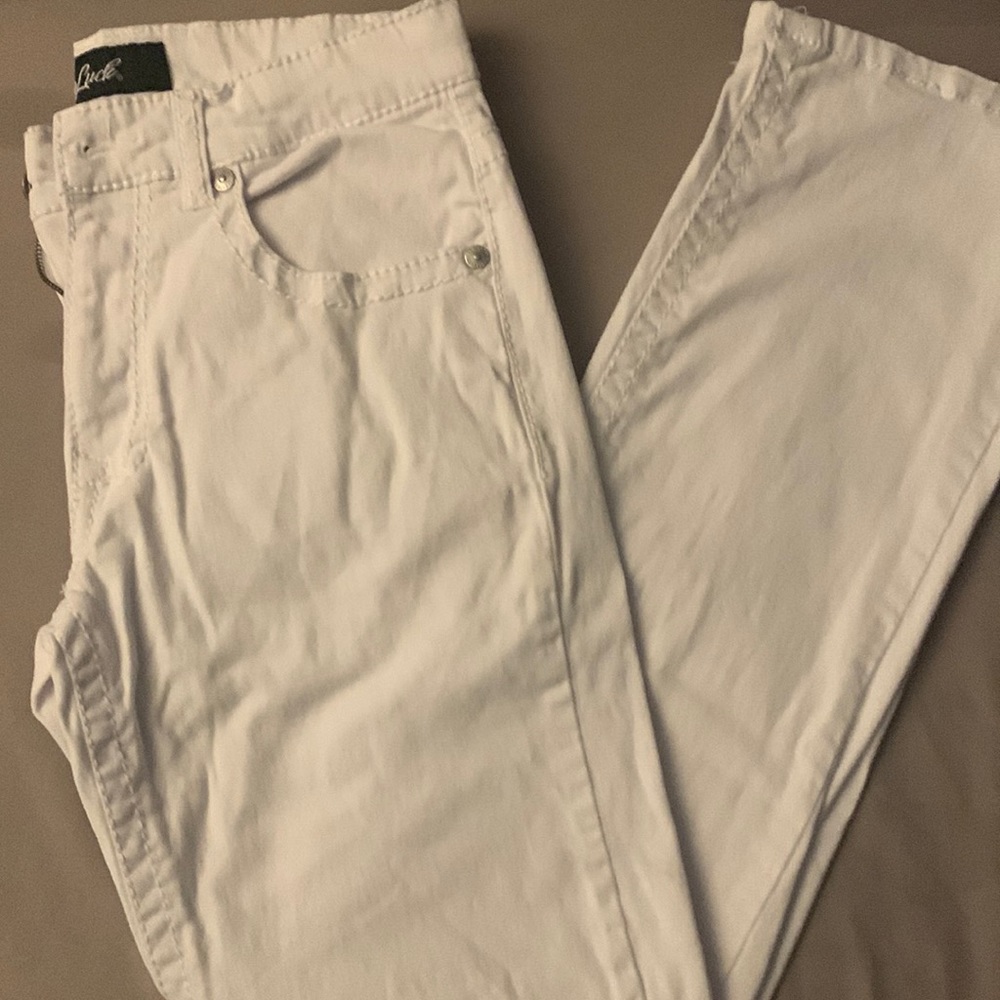 True Luck white Jean